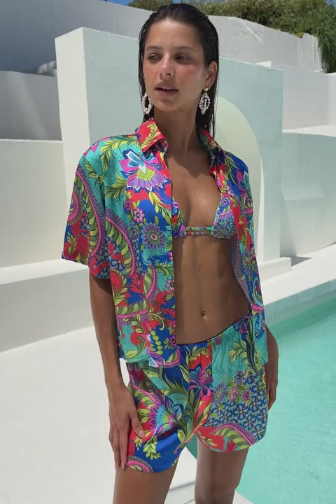 IN THE GROOVE - Elastic Waistband Short